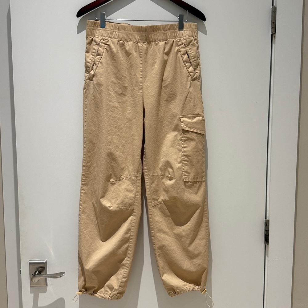 Studio Blue Dani Jogger Khaki Elastic Waist Pants jogger stitch fix 29